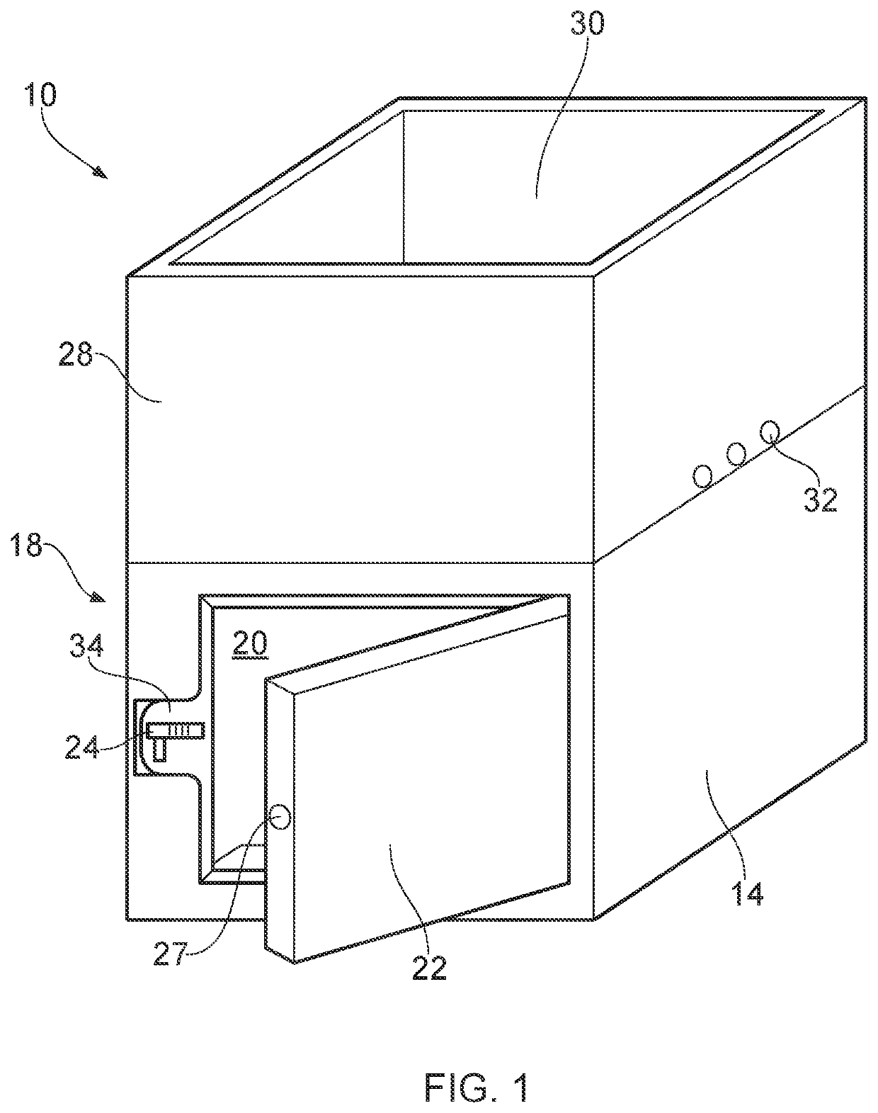 Parcel storage box