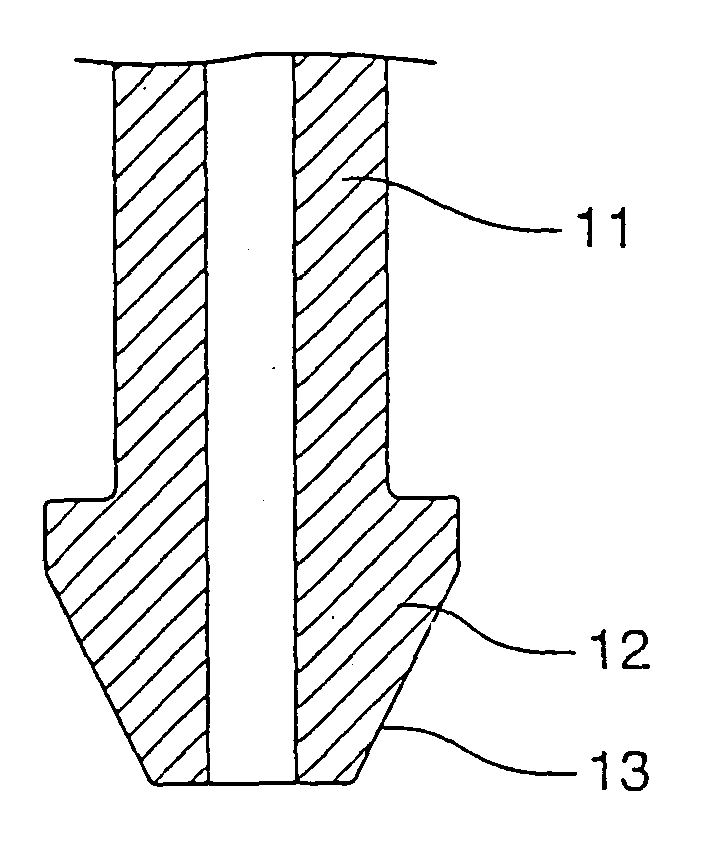 High-pressure fuel injection pipe