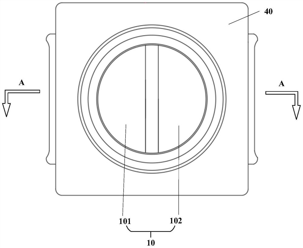 LED support, manufacturing method thereof and LED device