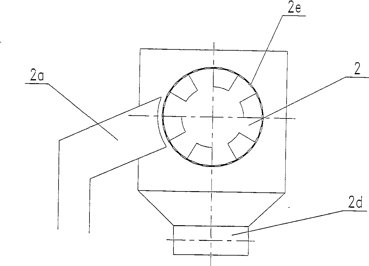 Roller equipment with sectionally independent air intake and air discharge