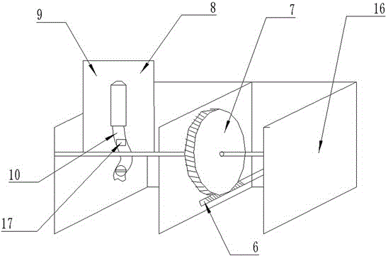 A coal bunker hydraulic automatic plugging removal device and its cleaning method