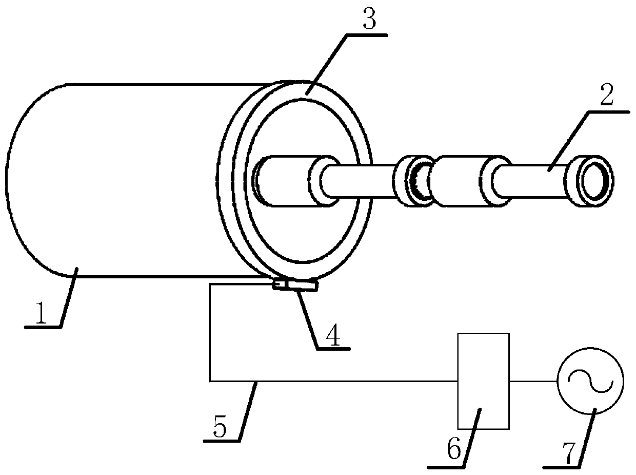 Air box for simulating partial discharge phenomenon in inflatable cabinet