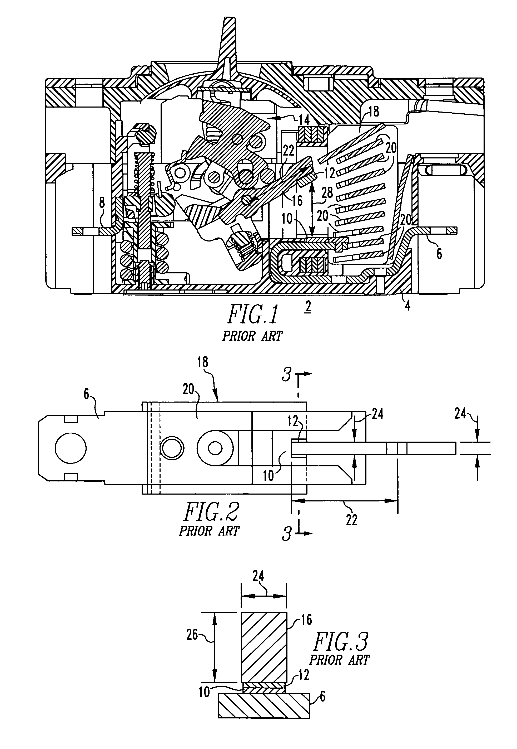 Electrical switching apparatus contact assembly and movable contact arm therefor