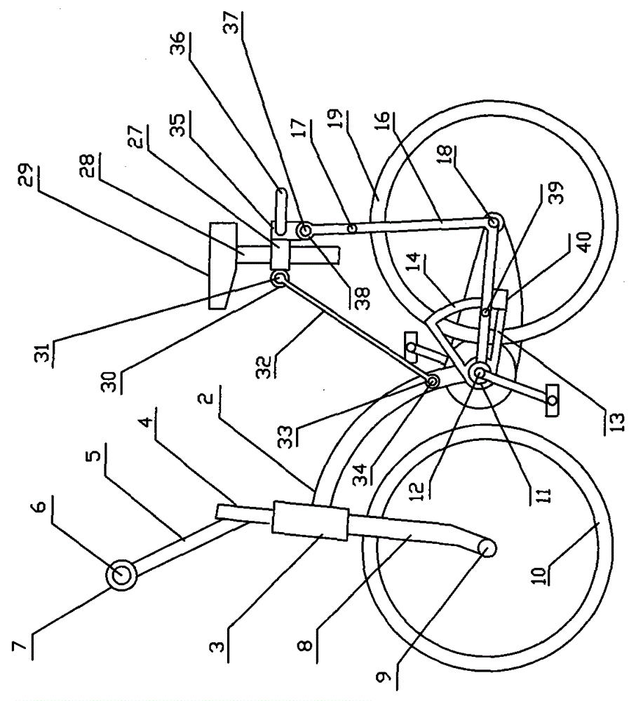 semi-automatic deformation bike