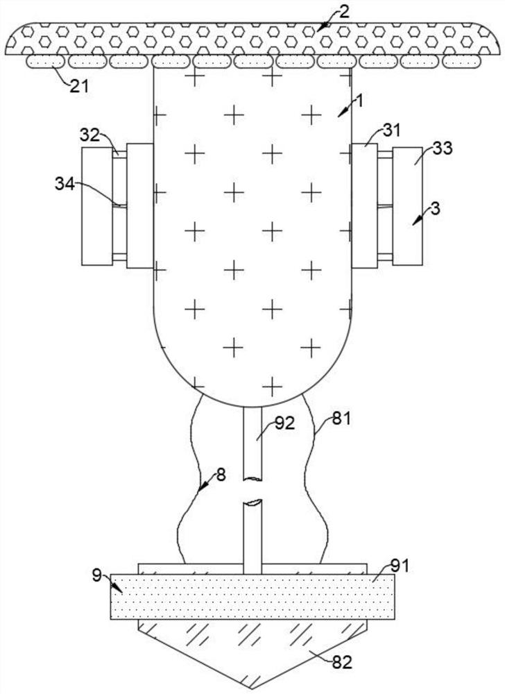 Unmanned aerial vehicle take-off power assisting device arranged on water surface