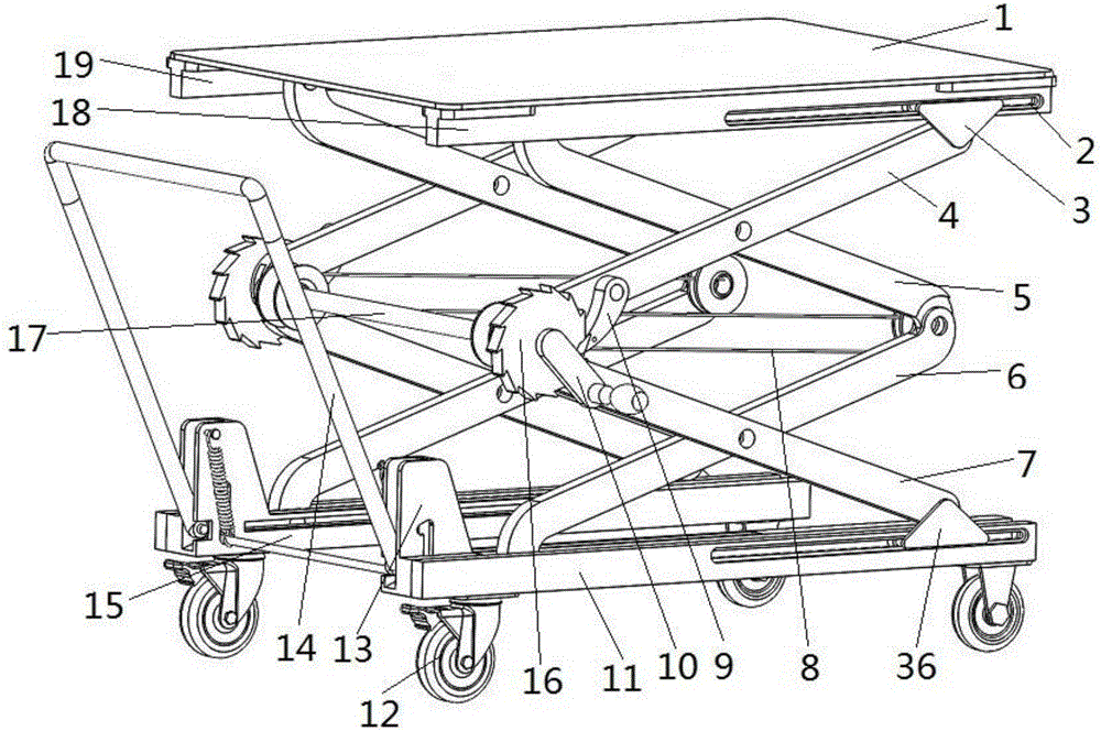 Multifunctional logistics carrying trolley