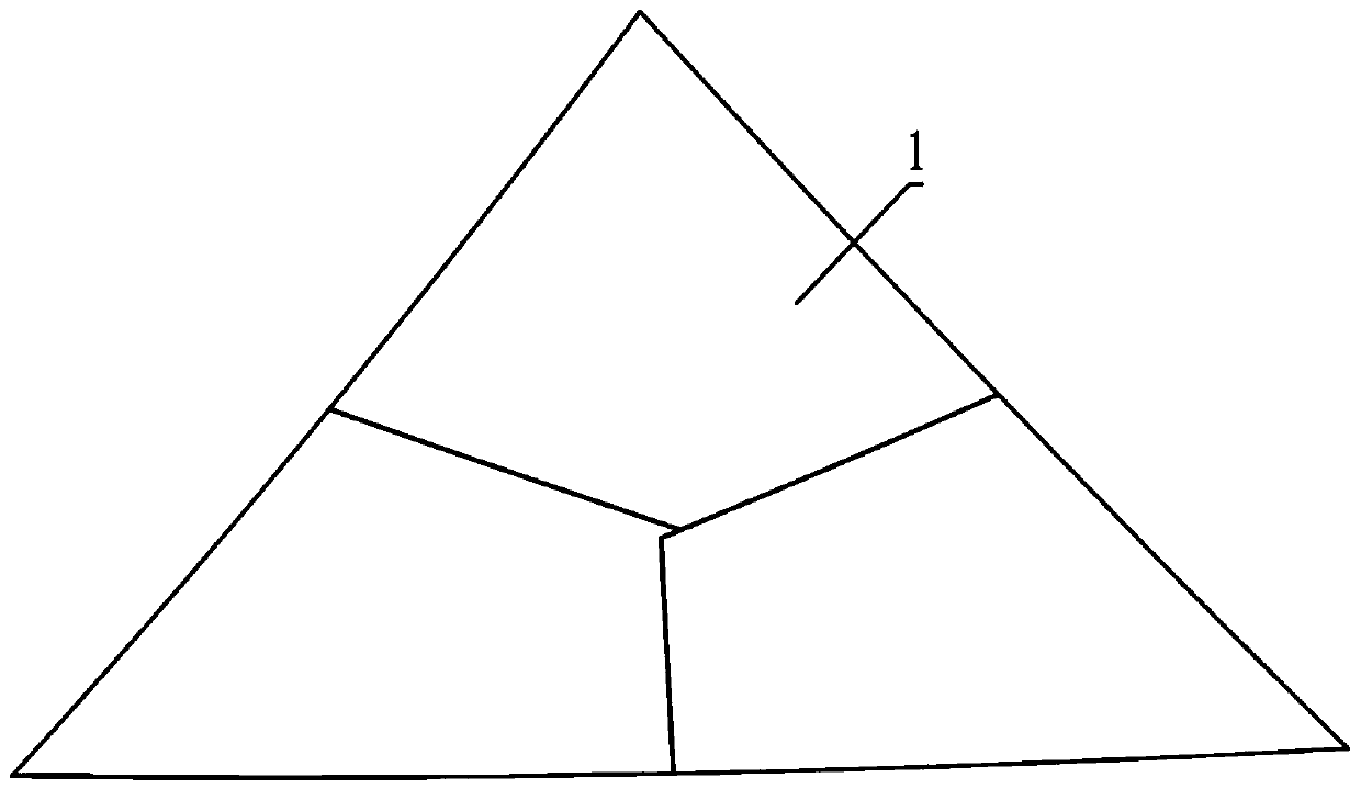 A high-precision and lightweight triangular antenna panel and its manufacturing method