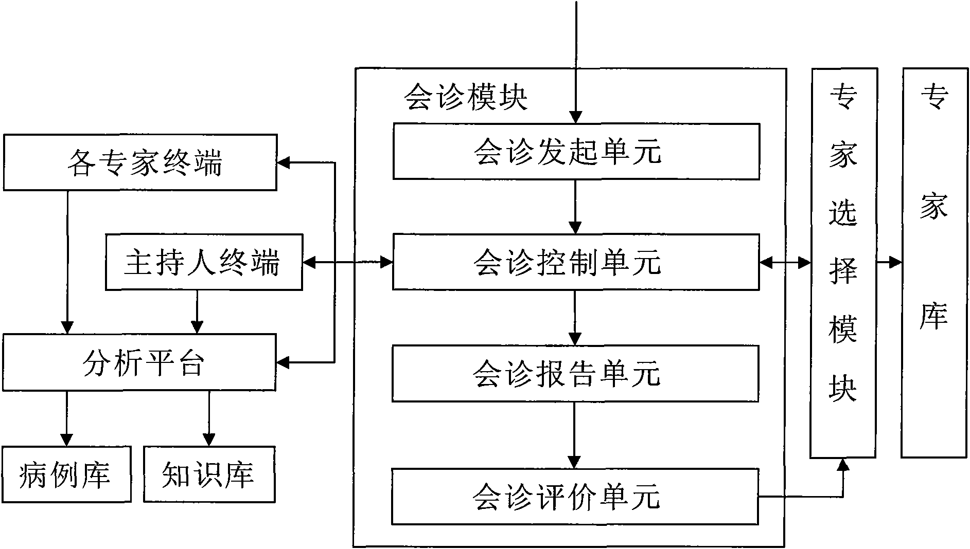 Remote traditional Chinese medical diagnosis and treatment system