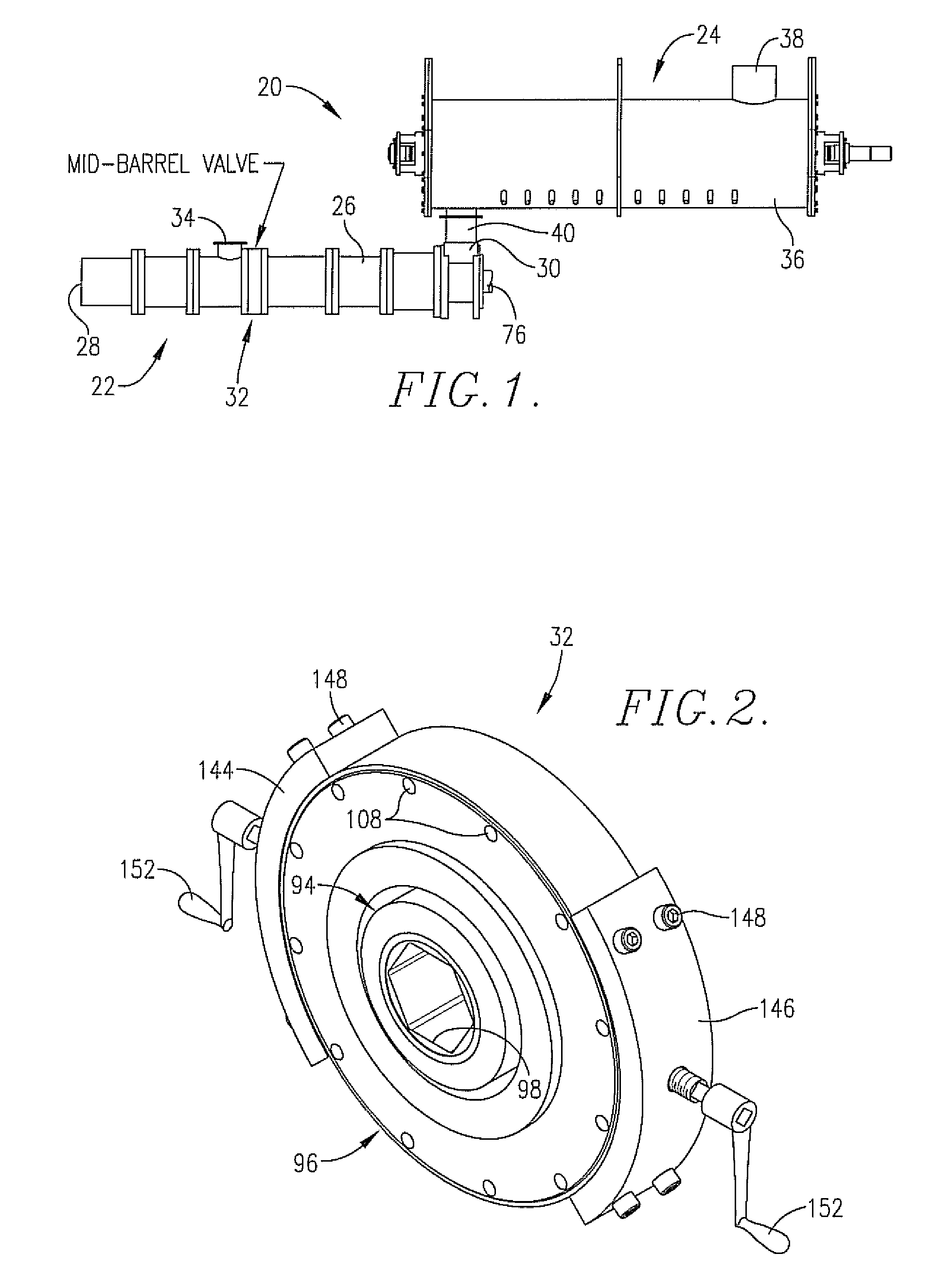 Extruder having variable mid-barrel restriction and adjacent high intensity mixing assembly