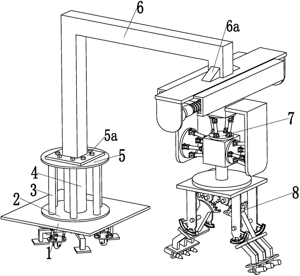 A railway track intelligent cleaning robot