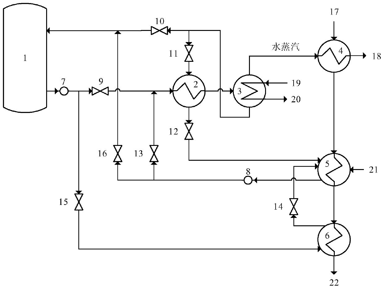 Absorption heat pump heat storage and heat releasing system used for heating unit and work method of absorption heat pump heat storage and heat releasing system