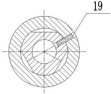 Hole reaming and borehole enlarging device for exploitation of coalbed methane exploitation hole bottom