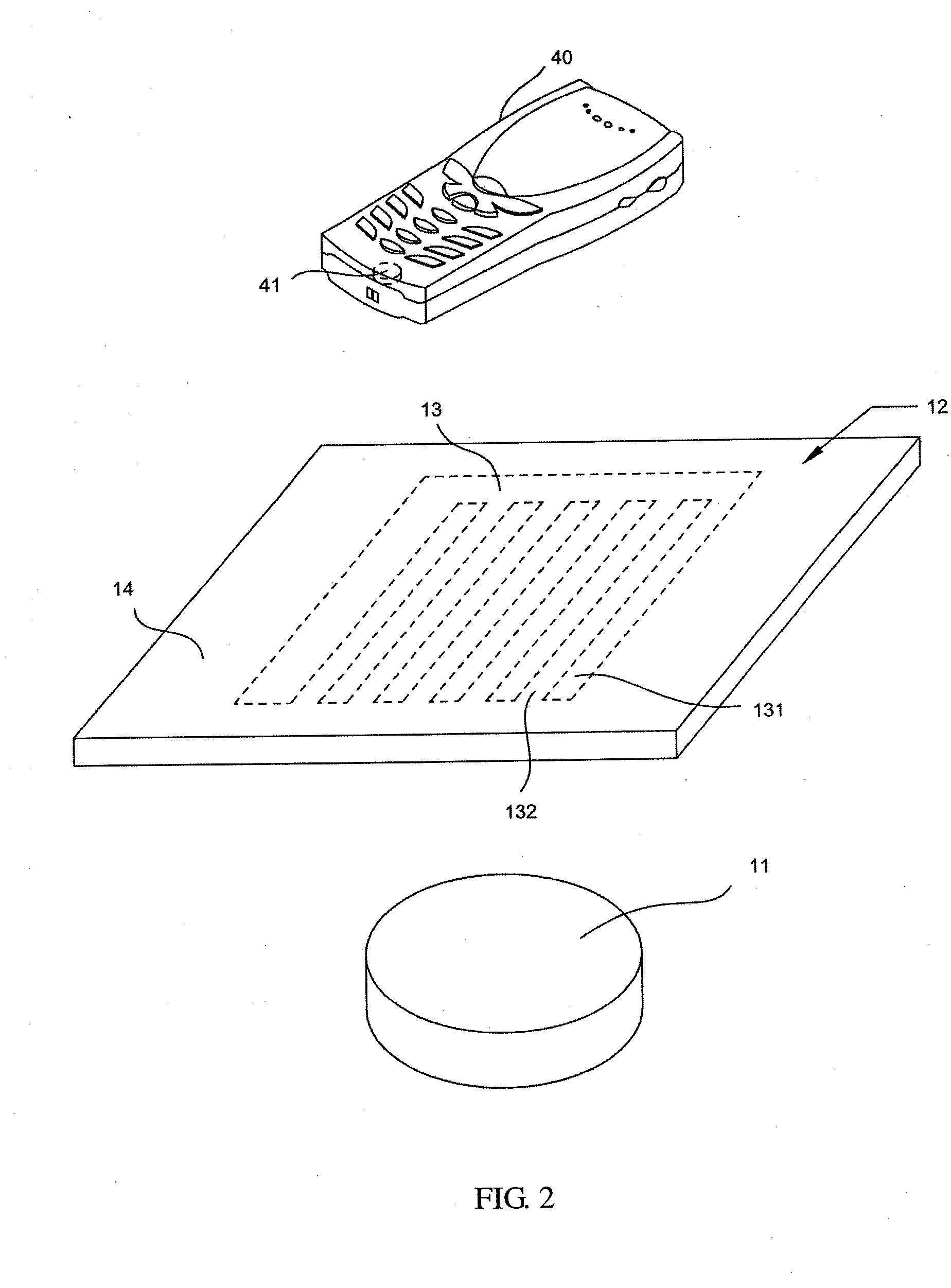 Wireless charger with combined electric radiation shielding and capacitive sensing functions