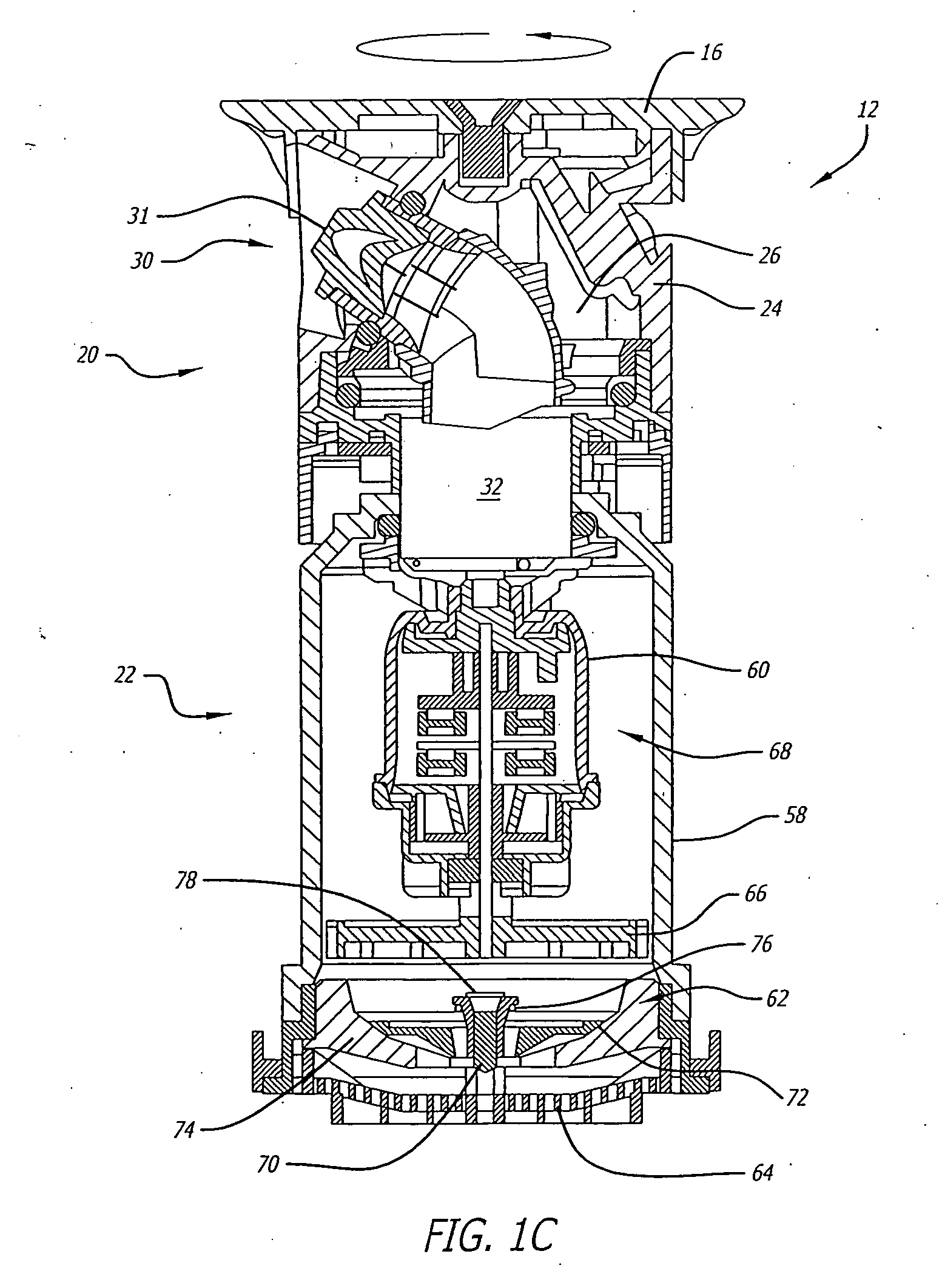 Nozzle base clutch