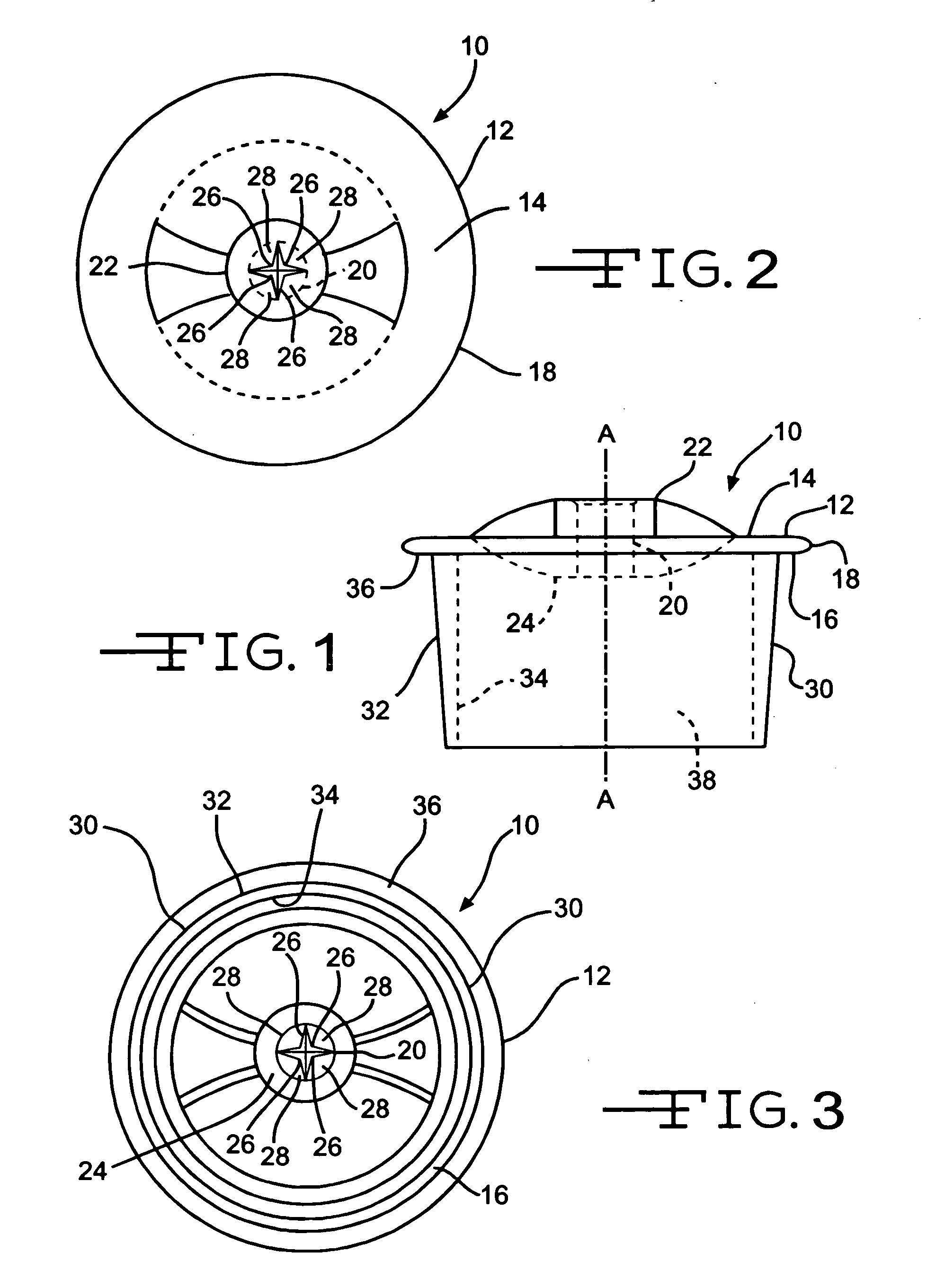 Lid for a vase