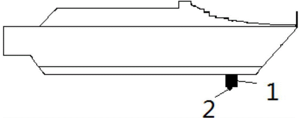 T-shaped rotor foil low-speed stabilization apparatus