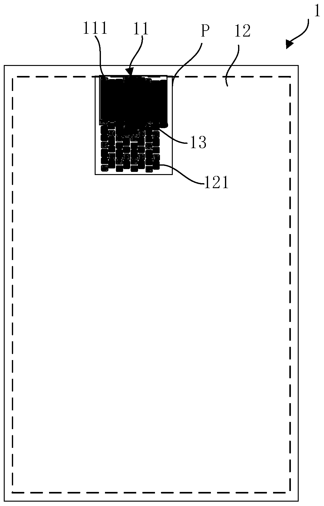 Display device, display panel thereof and OLED array substrate