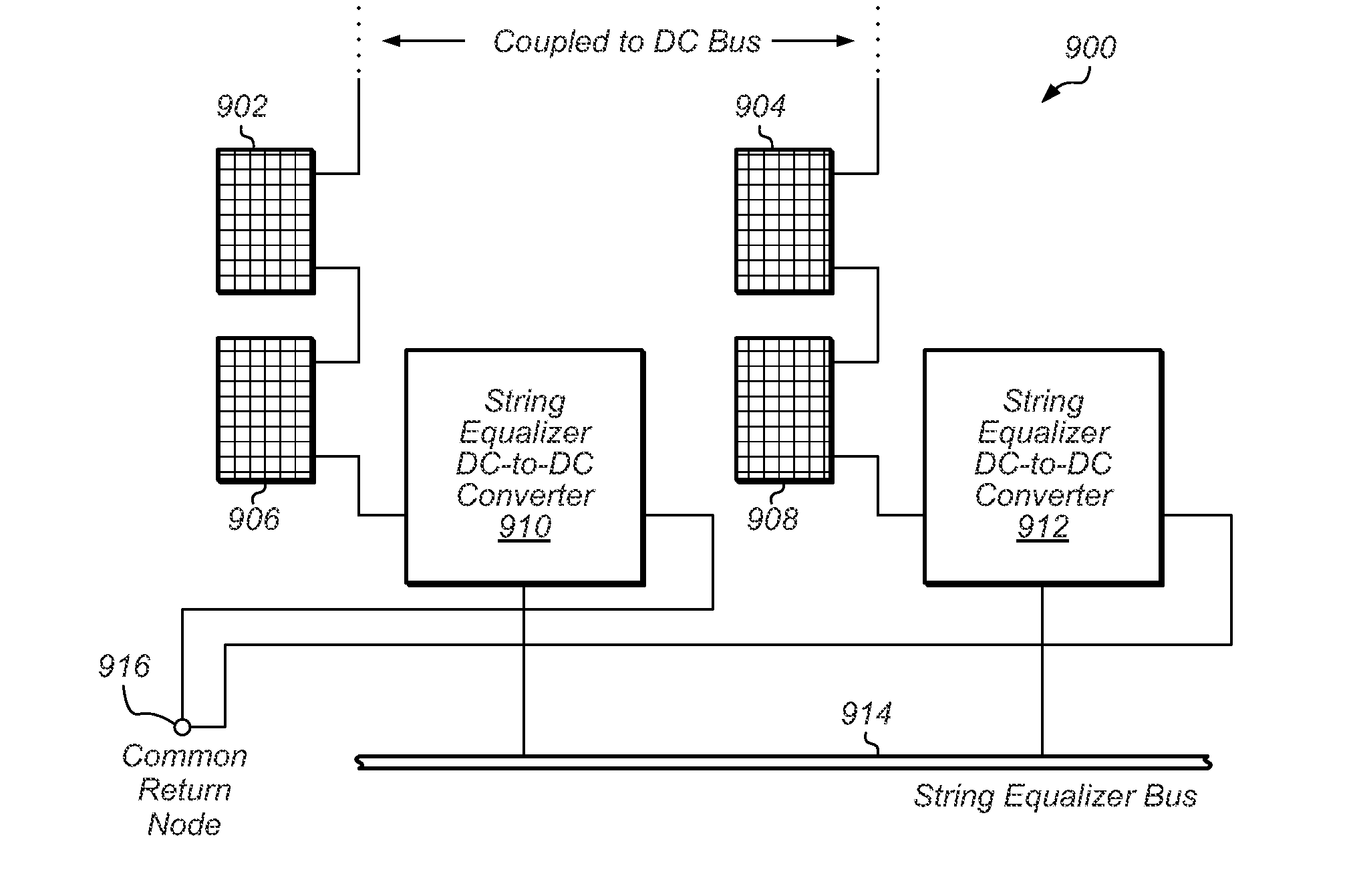 Power Shuffling Solar String Equalization System