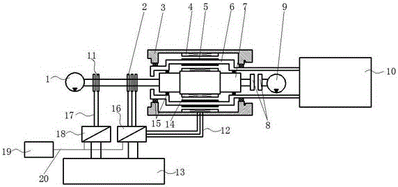 Electric accessory integration control system for pure electric passenger vehicle