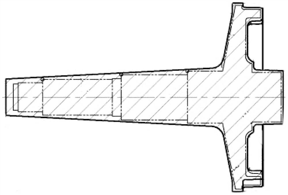 A Shaping and Forming Process for Adjusting the Outline Dimensions of the Tooth Parts of the Geared Shaft