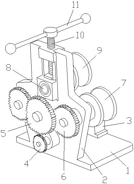 Steel bar bender for building construction