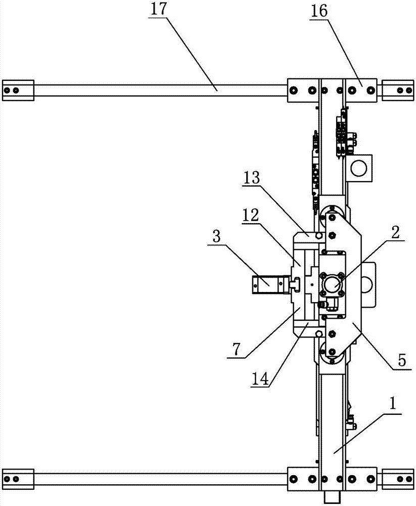 Grab and take off device