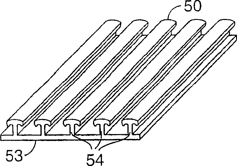 Heat treated profile extruded hook