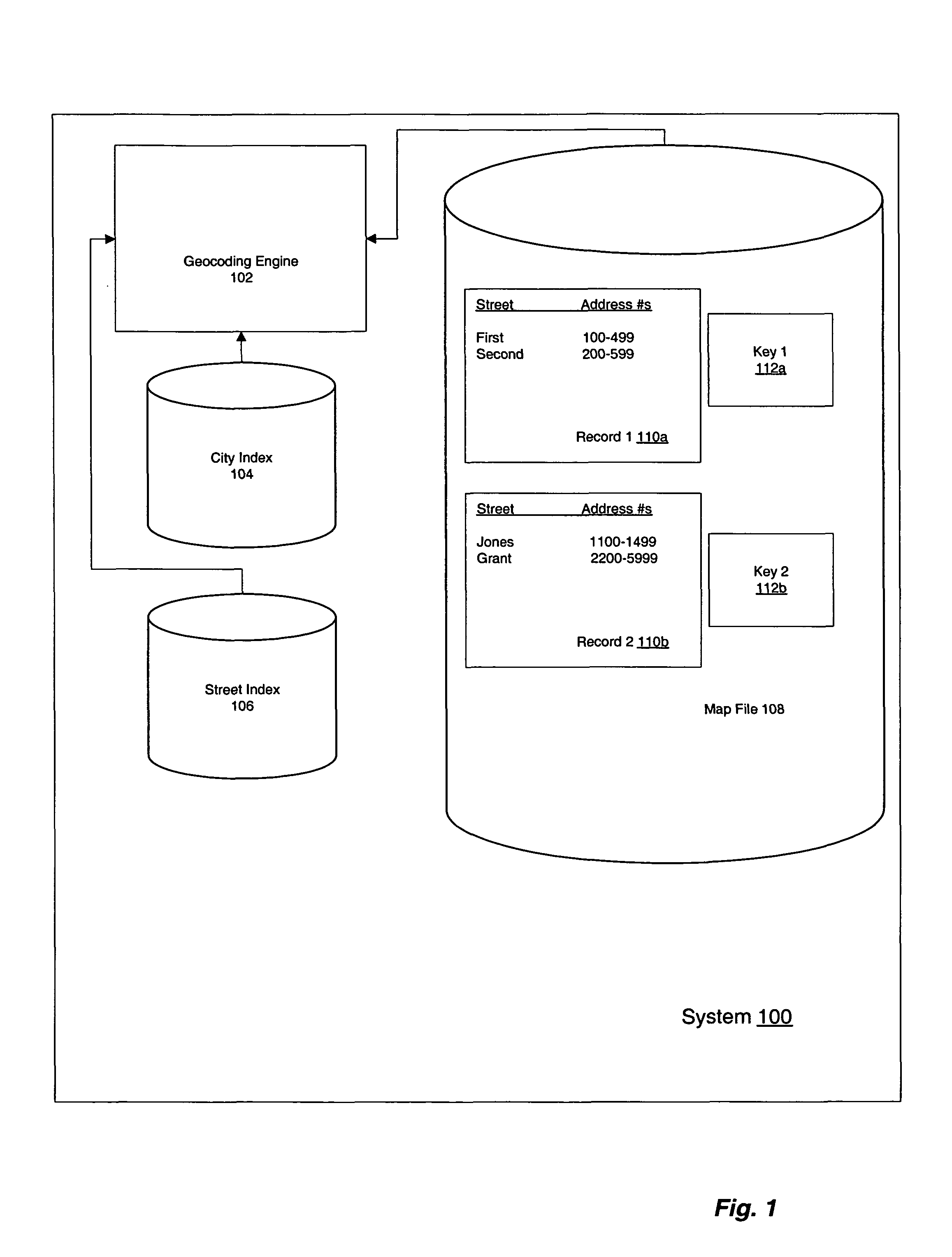 Geocoding locations near a specified city