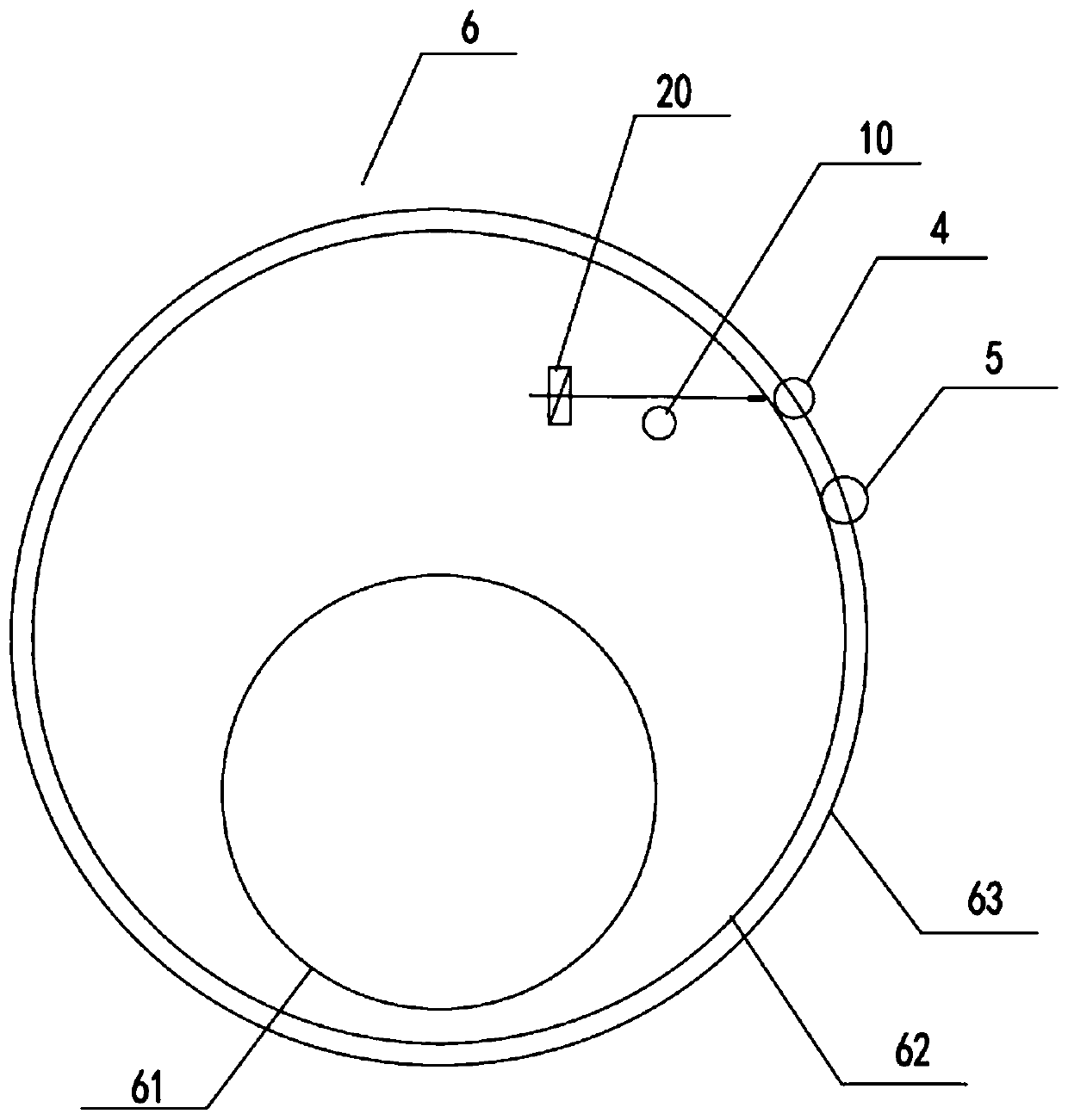 Boiler scale thickness monitoring device and method