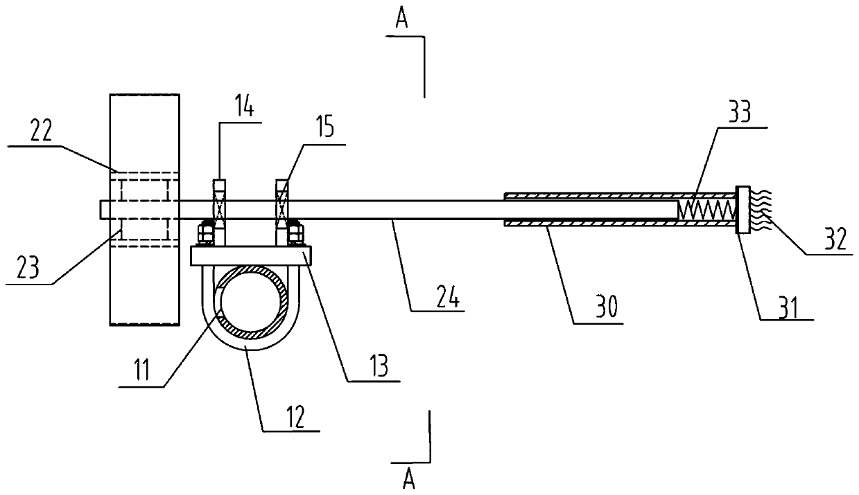 Boiler scale thickness monitoring device and method