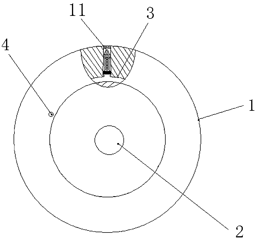 Vehicular antiskid wheel disc