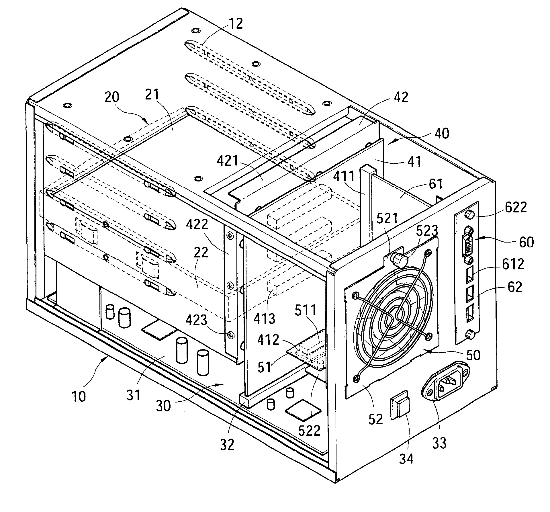 Computer apparatus assembled wirelessly