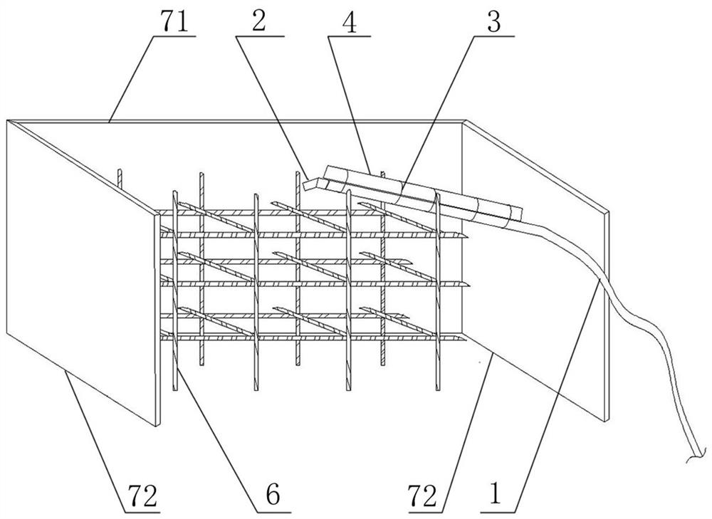 Rust removal construction method for reserved steel bars in buildings