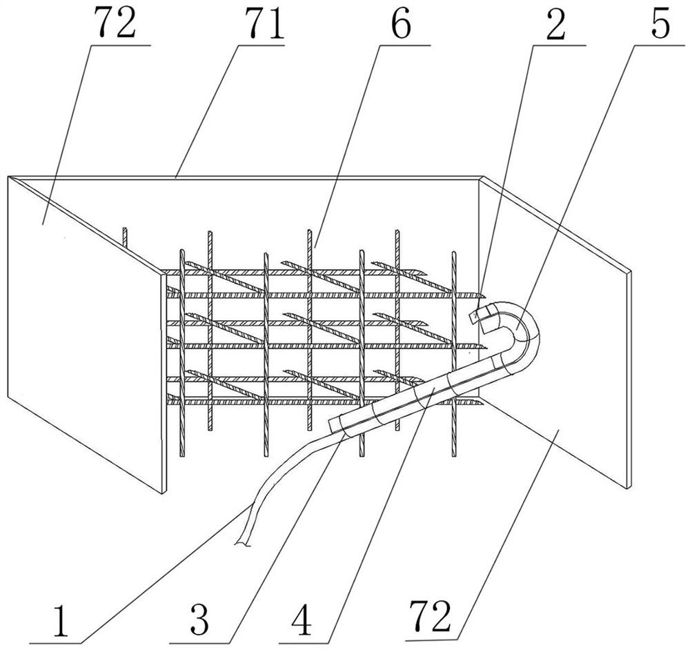 Rust removal construction method for reserved steel bars in buildings