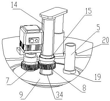 A coagulation device for isoprene rubber production with improved structure