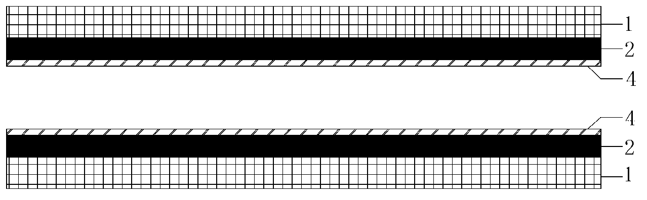 Electric adsorption device of sheathed electrode