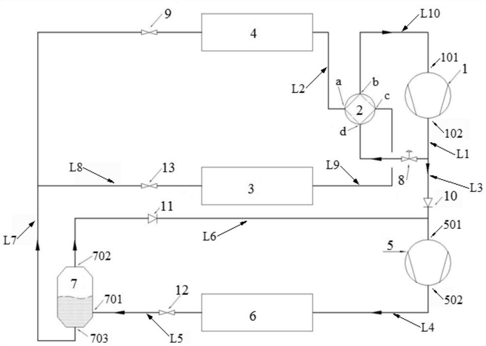 A two-stage high temperature condensation heat recovery heat pump system