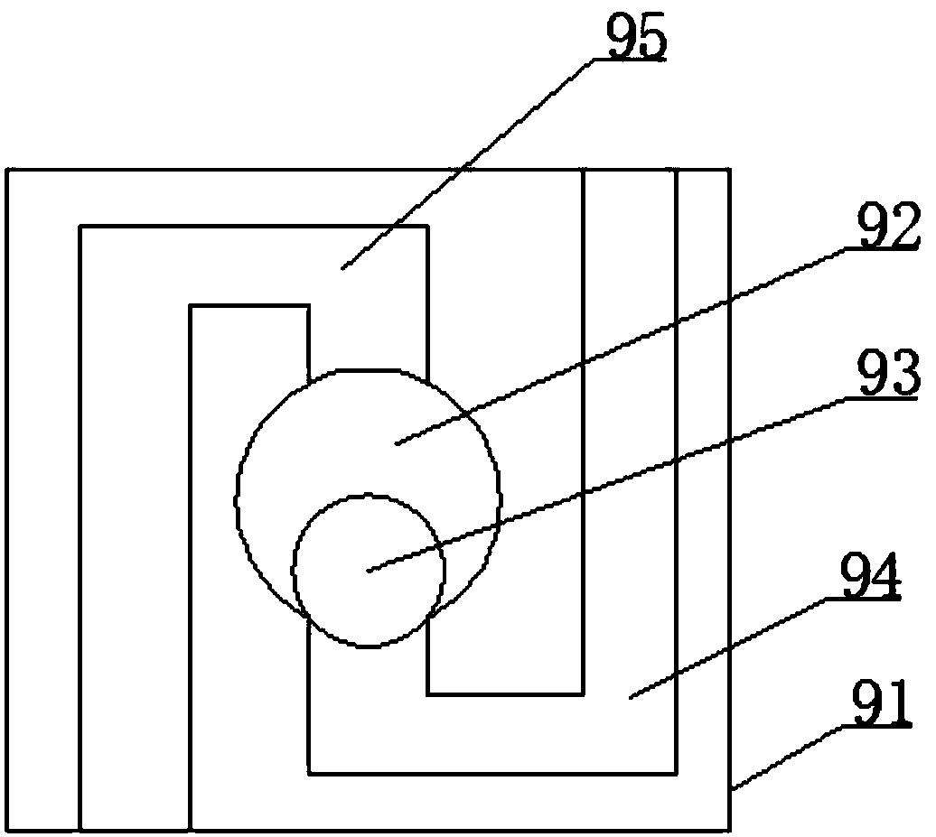 Middle section flow supercharging device for water pump