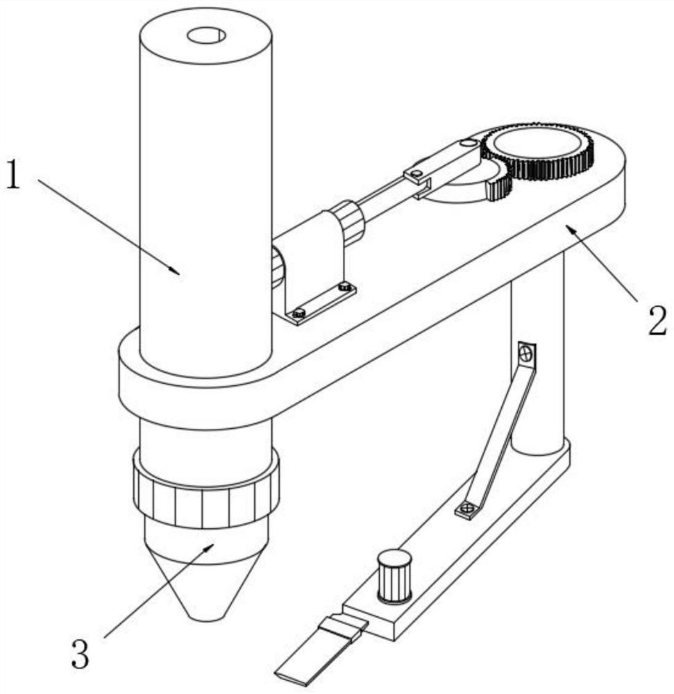 Filament cutoff device of continuous fiber reinforced composite 3D printer