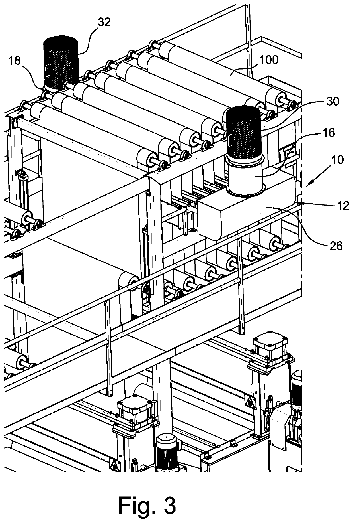 Oxidation intensifier device for indigo dyeing systems