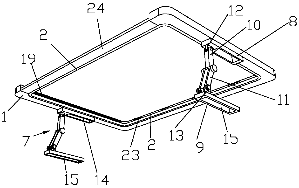 Double-layer insect breeding shelf and disinfection method thereof