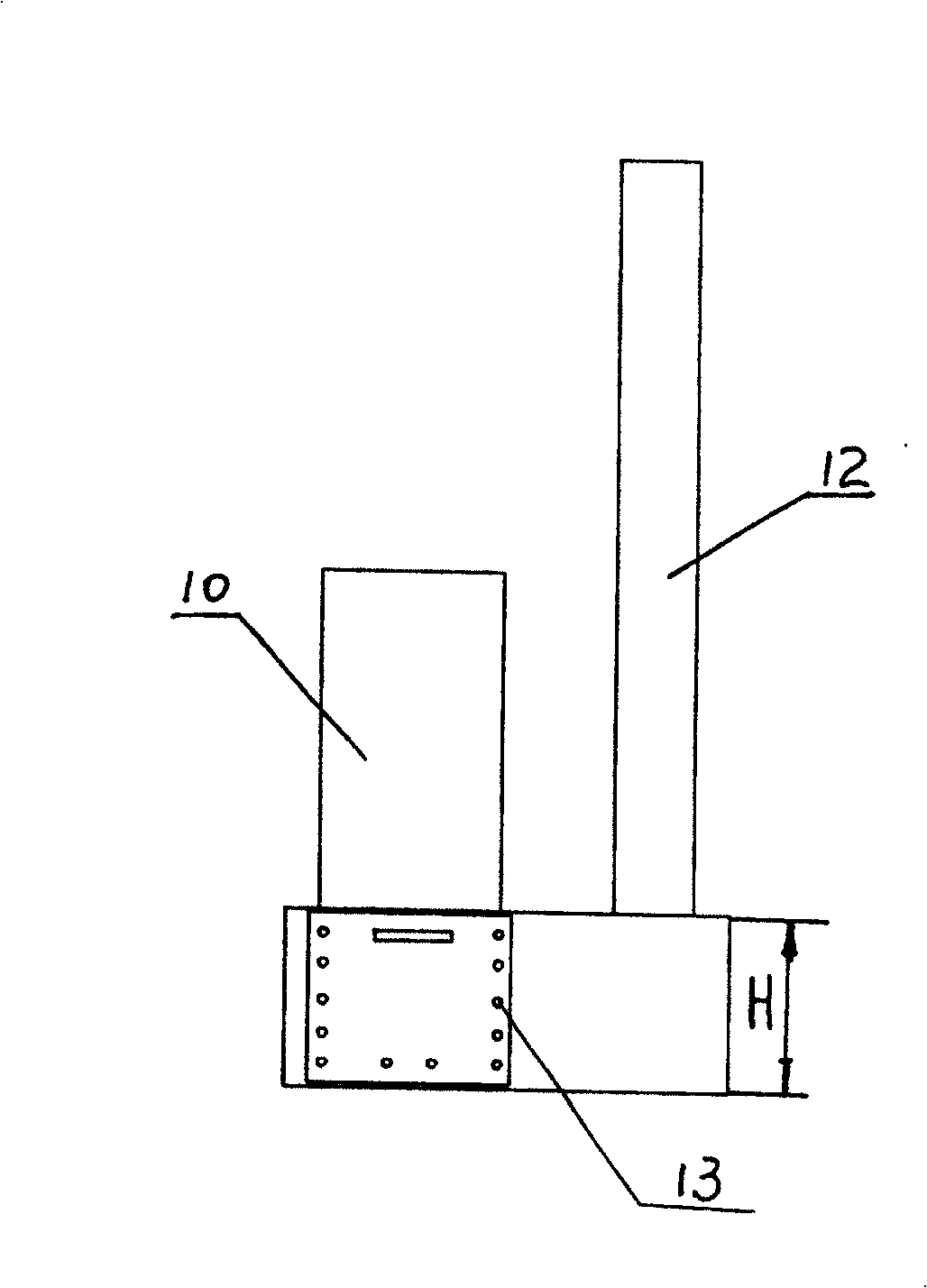 Transversely closed burning highly effective environment protective energy-saving direct combustion type biomass stove