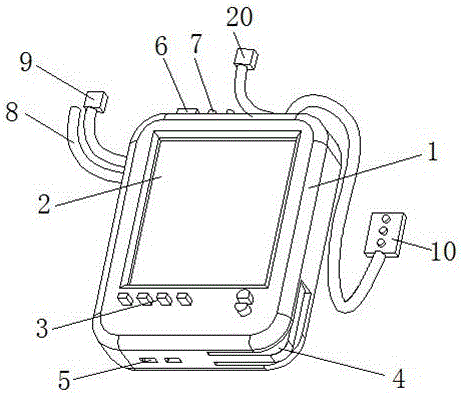 Multifunctional anesthesia monitor