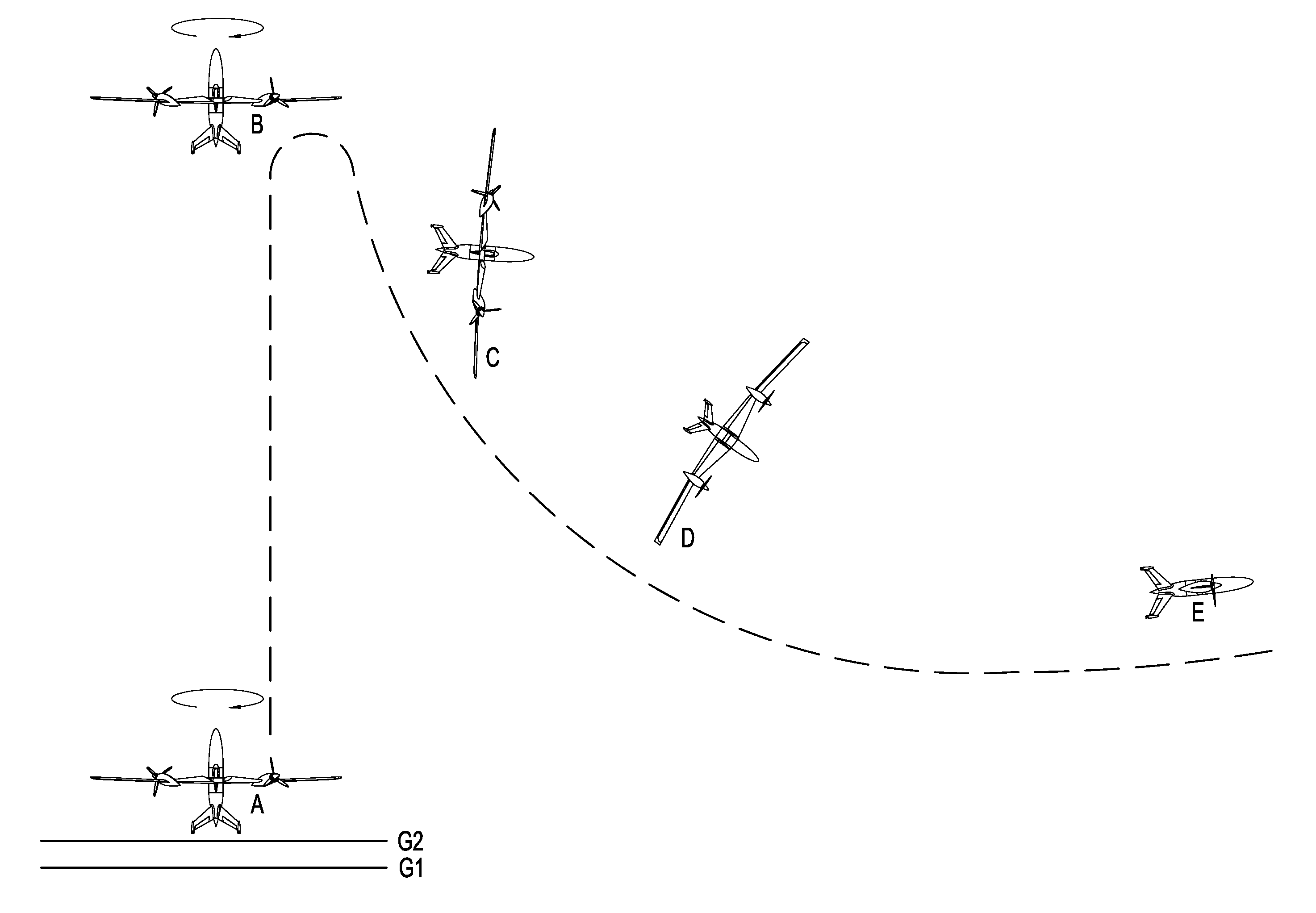 Long endurance vertical takeoff and landing aircraft