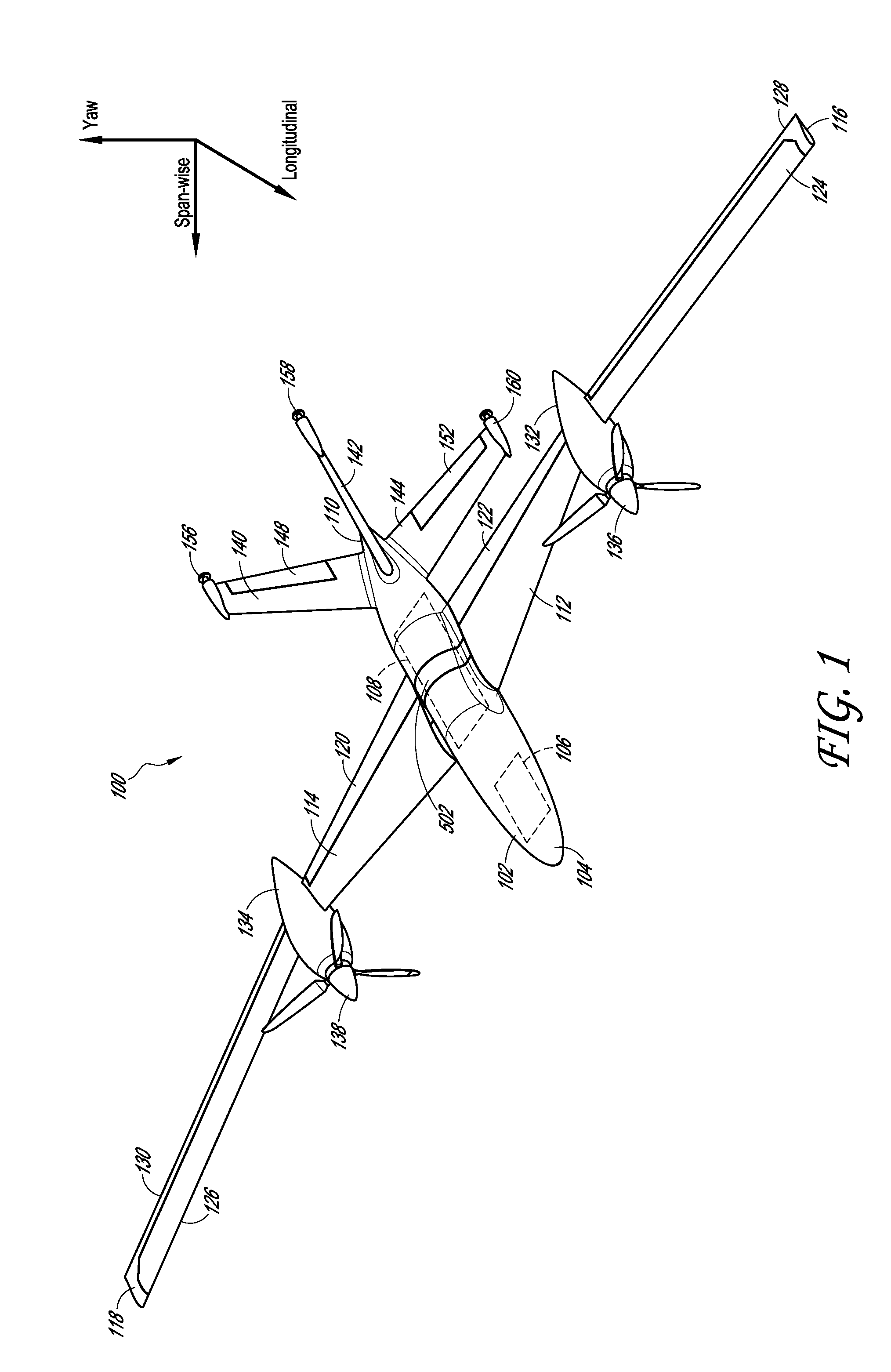 Long endurance vertical takeoff and landing aircraft