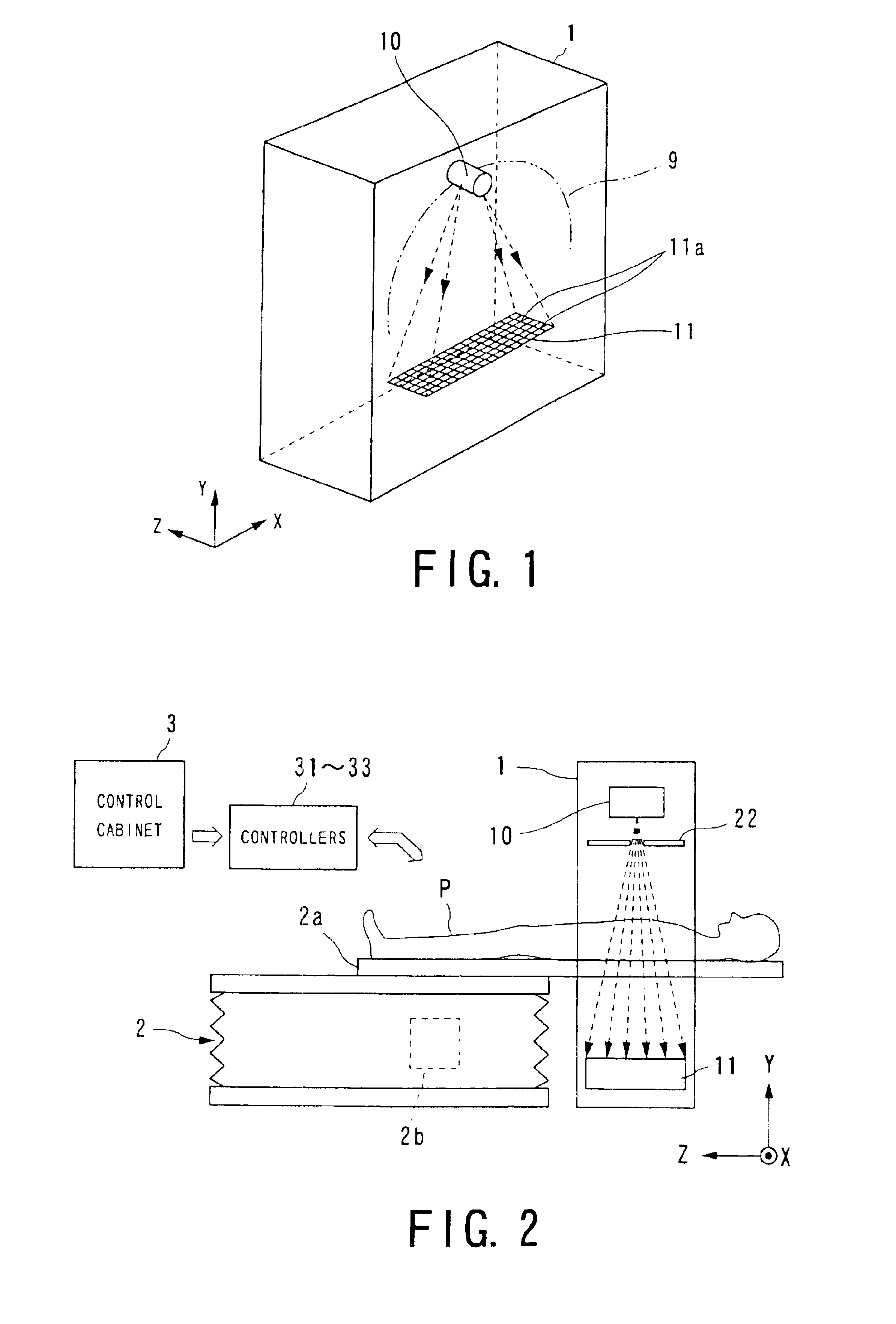 Cone beam type of X-ray CT system for three-dimensional reconstruction