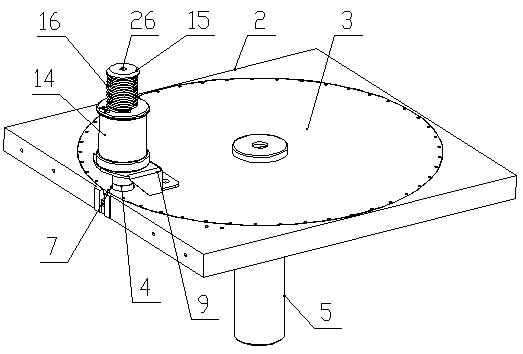 Periodic gating unit for suction of worms and air and for granary sampling analysis