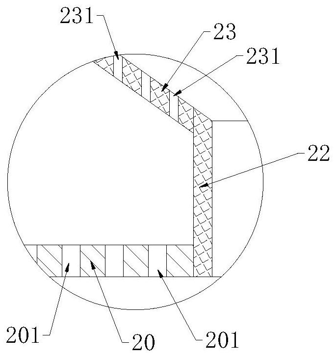 Semi-solid waste incineration treatment device