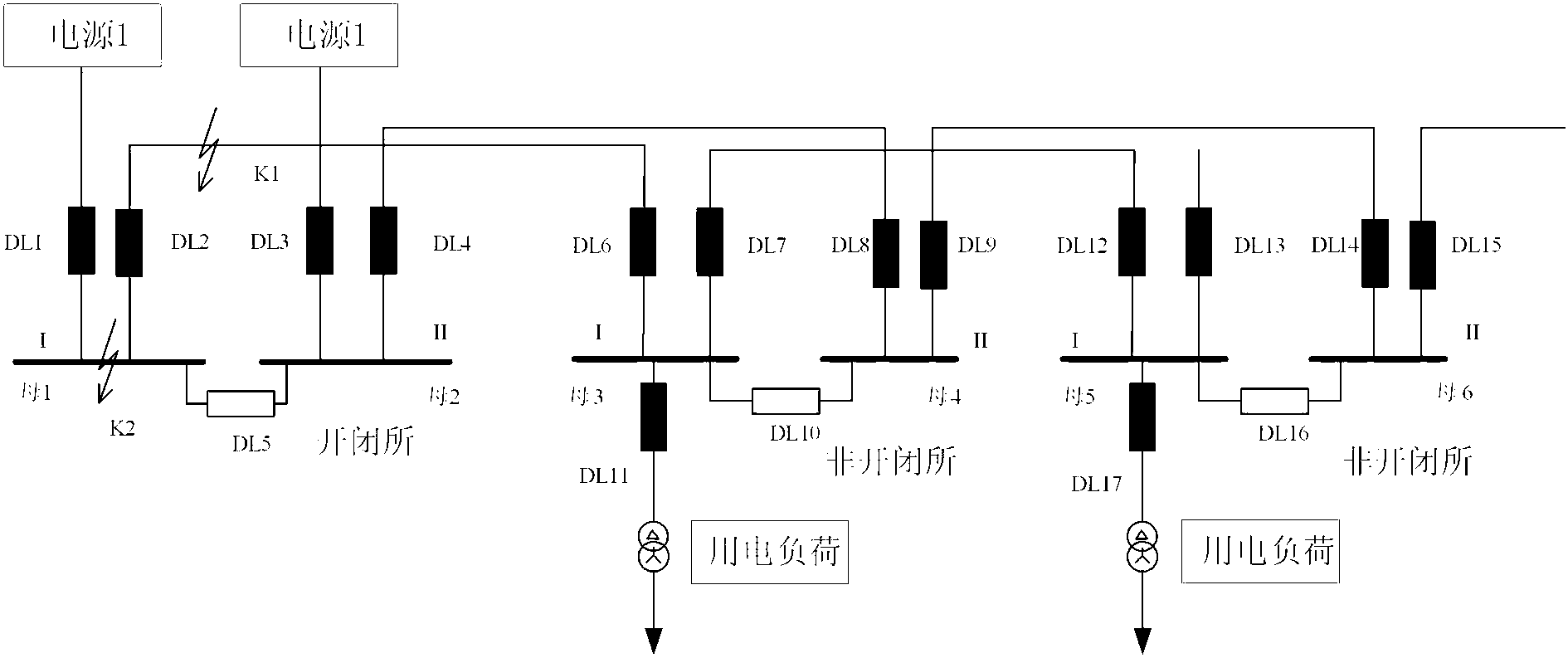 Stand-by power supply automatic switch method for multi-stage series connection power supply network