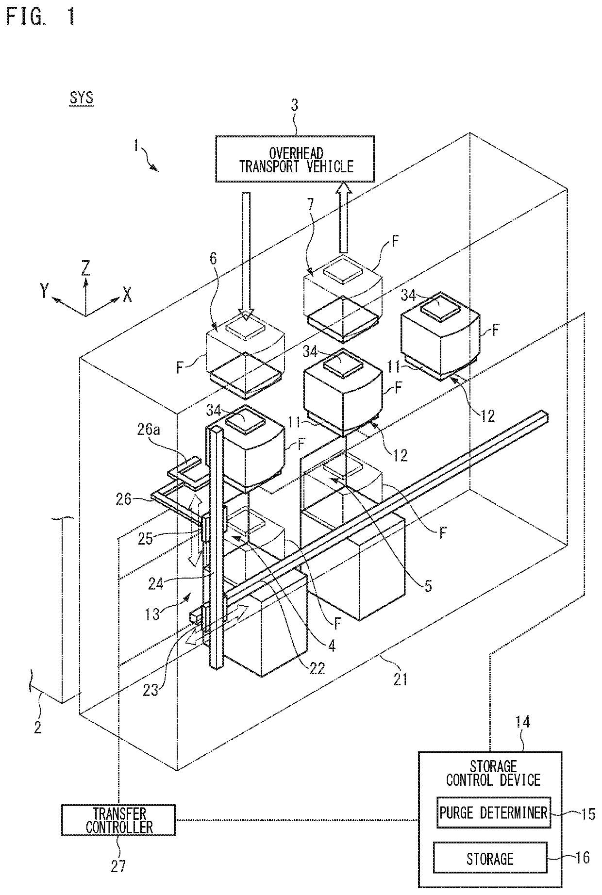 Storage apparatus and storage method